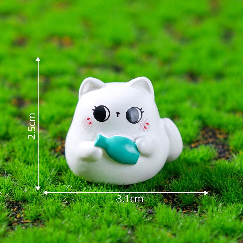 Tiểu cảnh mèo 12 chòm sao DIY, phụ kiện tiểu cảnh mini garden cute, resin (ZC-1113)