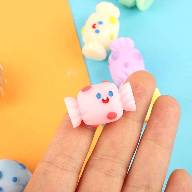 3d立体仿真表情糖果树脂饰品配件 diy奶油胶手机壳发夹材料包批发