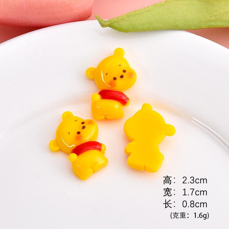 Động vật resin mini, phụ kiện DIY, gương, nam châm tủ lạnh (NX-619)