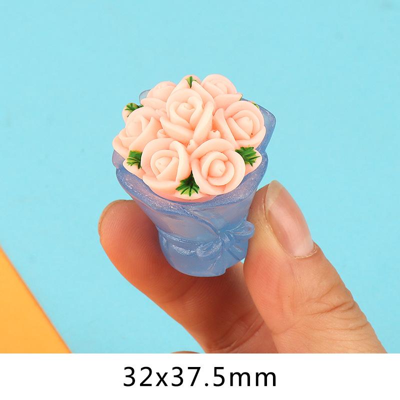 Charm hoa hồng phát sáng DIY trang trí tiểu cảnh (FF-373)