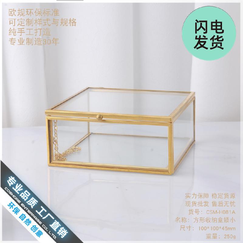 Chậu Đa Giác Hộp kính đựng trang sức cao cấp (DG-18)