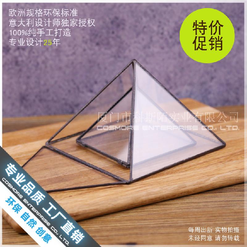 Chậu Đa Giác Nhà kính kim tự tháp nhỏ Terrarium (DG-213)