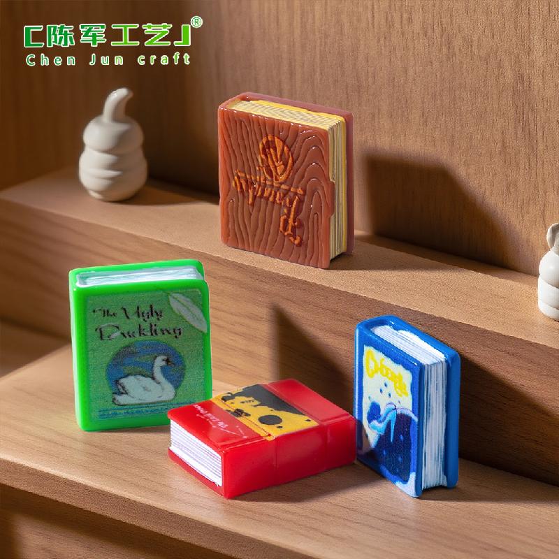 Phụ Kiện Tiểu Cảnh Sách cổ tích mini bằng nhựa resin (PK-720)