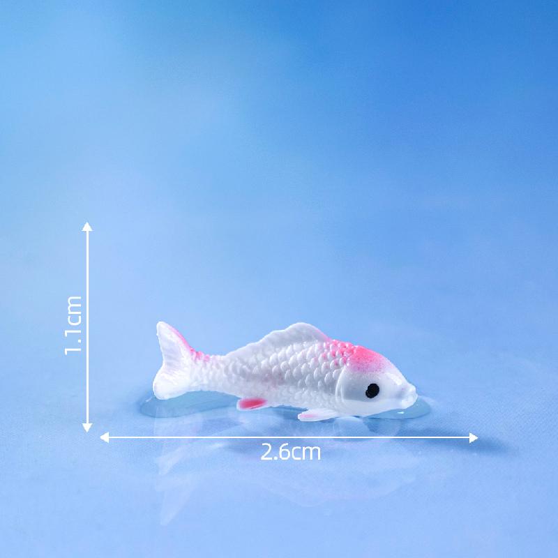 Cá Koi, bể cá mini, phụ kiện DIY, tiểu cảnh bàn sáng tạo thu nhỏ (ZC-104)