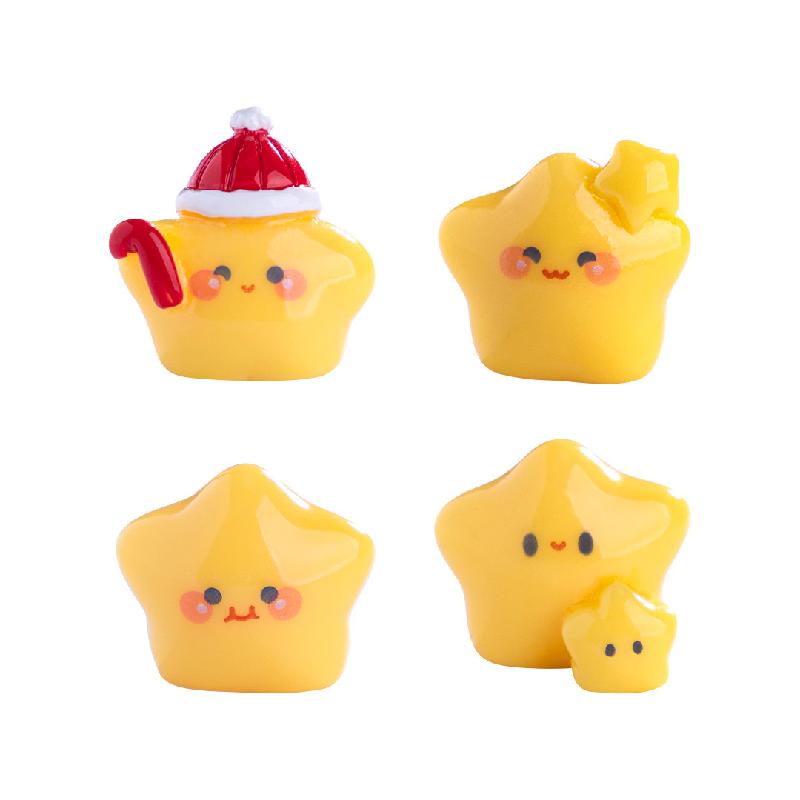 Tiểu cảnh phát sáng, thiên thần nhỏ, sao vàng, DIY, phụ kiện treo mini tiểu cảnh bàn (ZC-134)