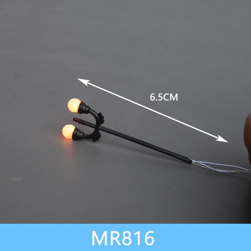 Đèn Sân Vườn Mini Đơn Đầu Hai Đầu 3V (MH-169)
