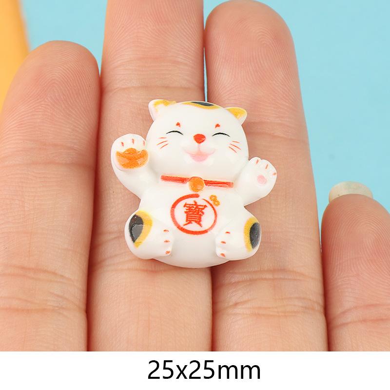 Charm mèo may mắn DIY trang trí vỏ điện thoại (FF-501)