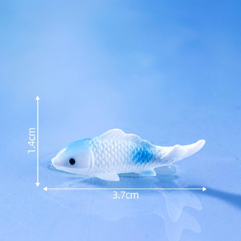 Cá Koi, bể cá mini, phụ kiện DIY, tiểu cảnh bàn sáng tạo thu nhỏ (ZC-104)