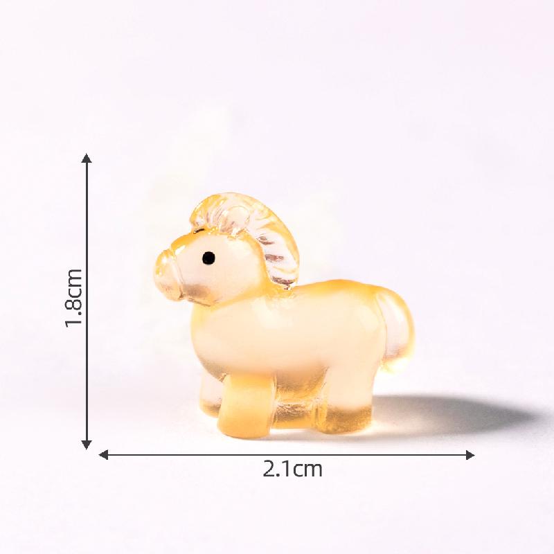 12 con giáp phát sáng – Bộ sưu tập con giáp mini dạ quang, trang trí tiểu cảnh (M-1369)