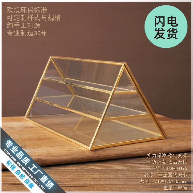 Chậu Đa Giác Kệ kính nước hoa phong cách Bắc Âu (DG-90)
