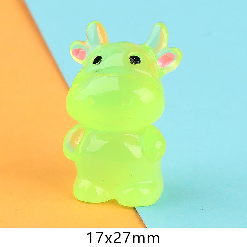 Charm bò phát sáng DIY trang trí xe hơi (FF-366)