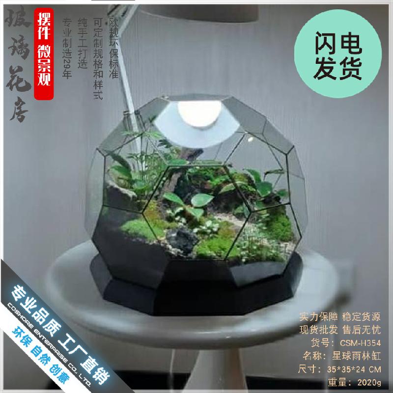 Chậu Đa Giác Nhà kính hình cầu Terrarium (DG-37)