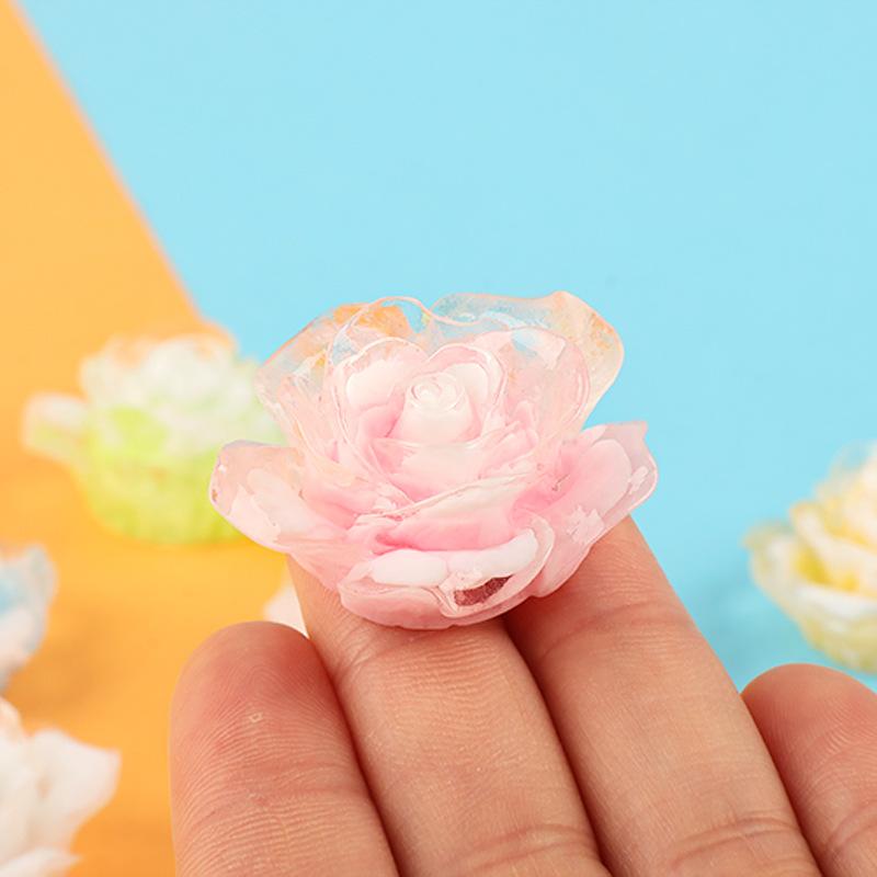 Charm hoa hồng phát sáng DIY trang trí điện thoại (FF-489)