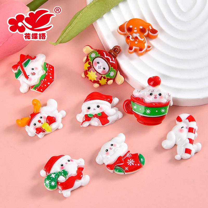 Phụ kiện Noel resin, DIY, kem giả (NX-627)
