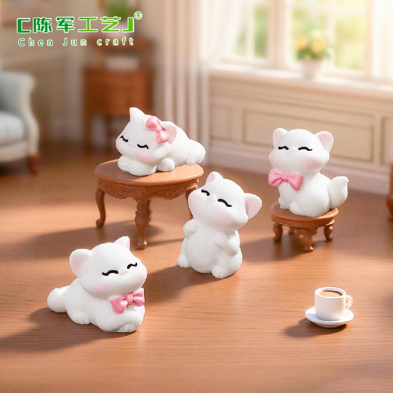 Phụ Kiện Tiểu Cảnh Mèo kiêu kỳ mini (PK-1213)