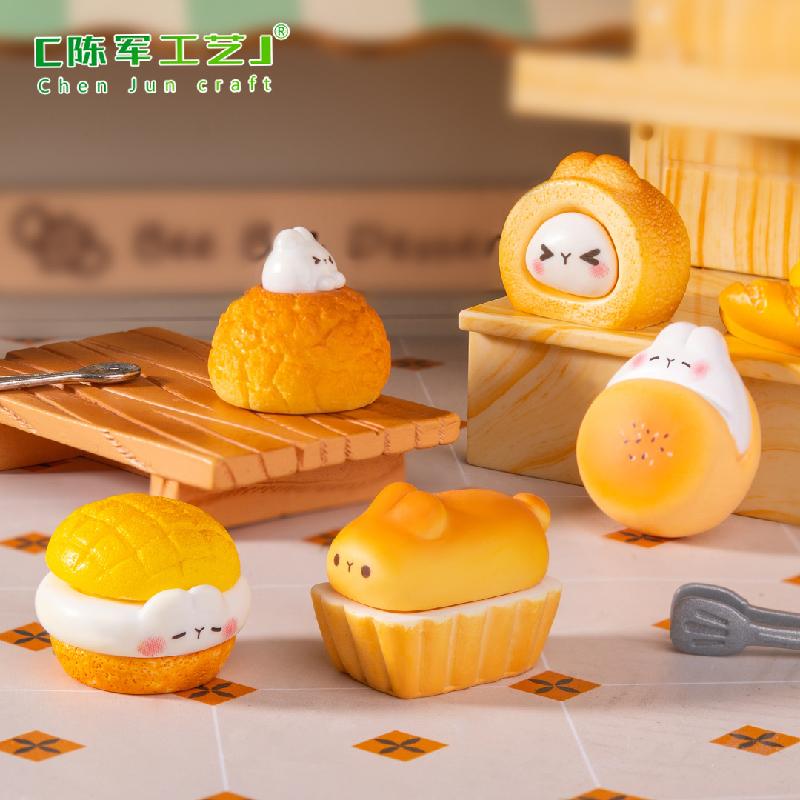 Phụ Kiện Tiểu Cảnh 微景观创意仿真蛋糕甜品萌粒食玩 DIY装饰品挂配件迷你桌面小摆件