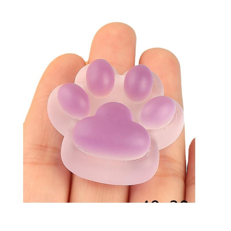 大号猫爪果冻 可爱磨砂diy奶油胶自制手机壳头饰发夹饰品树脂配件