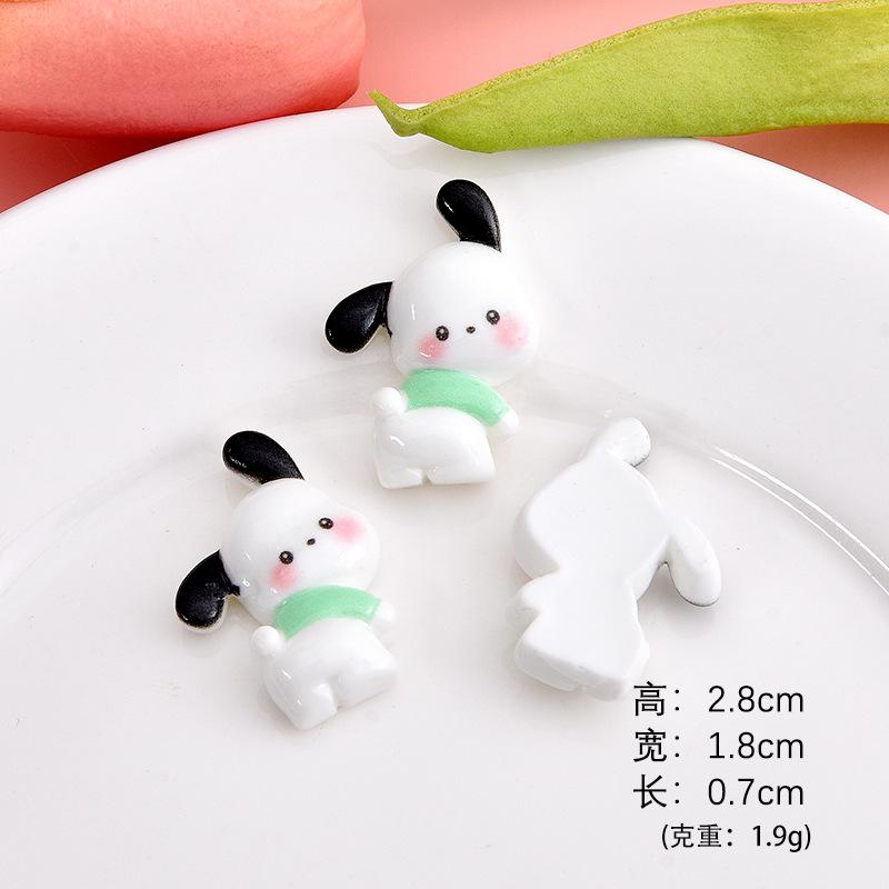 Động vật resin mini, phụ kiện DIY, gương, nam châm tủ lạnh (NX-619)