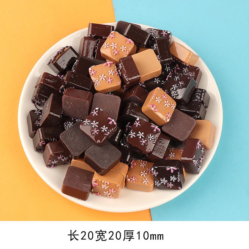 Charm bánh socola DIY trang trí vỏ điện thoại (FF-474)