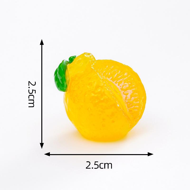 Tiểu cảnh trái cây phát sáng: dưa hấu, thanh long DIY, phụ kiện tiểu cảnh mini (ZC-654)