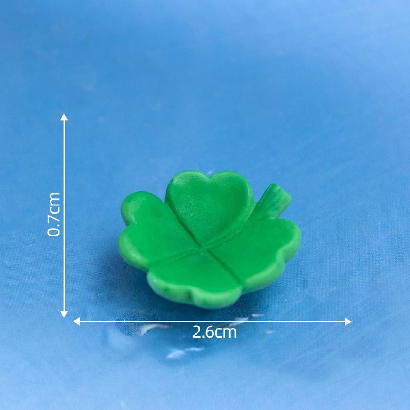 微景观创意漂浮四叶草银杏树叶水族造景 DIY装饰品配件迷你小摆件