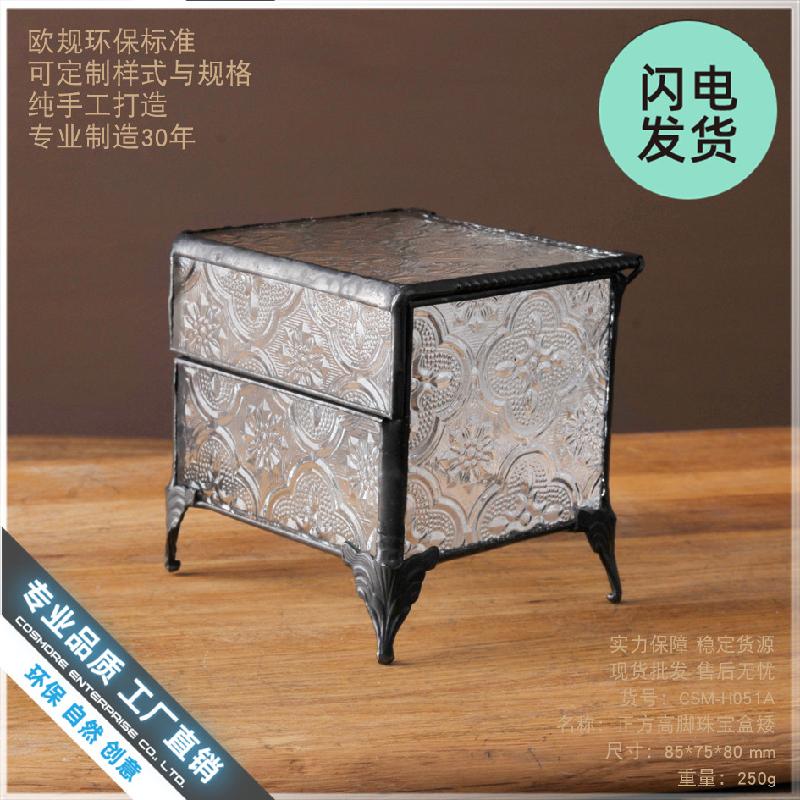 Chậu Đa Giác Hộp kính trang sức cổ điển (DG-39)