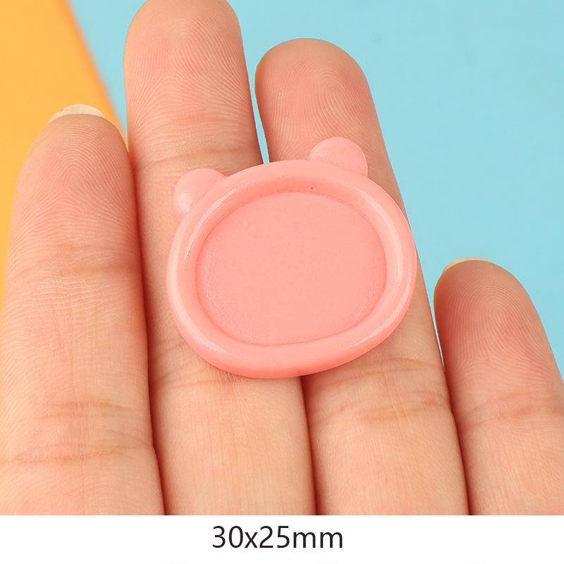 Charm đĩa bánh DIY tiểu cảnh trang trí nhà búp bê (FF-115)