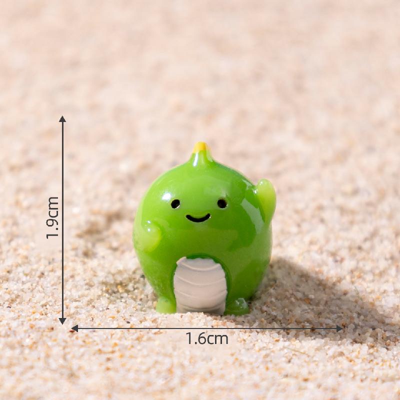 Tiểu cảnh khủng long mini DIY, phụ kiện tiểu cảnh mini xe bàn resin garden đáng yêu cute (ZC-1420)