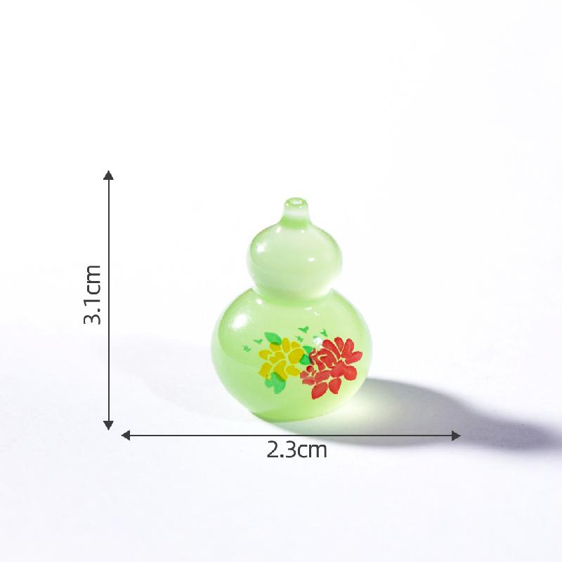 Tiểu cảnh hồ lô phát sáng DIY, phụ kiện tiểu cảnh mini treo bàn garden cute micro (ZC-1348)