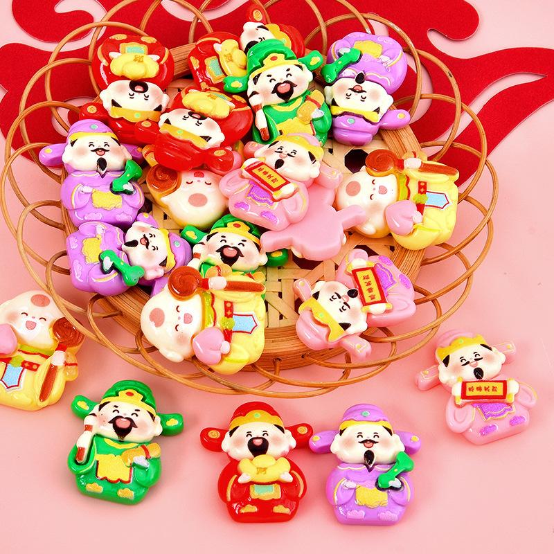 Rắn Thần Tài năm Tỵ resin, phụ kiện DIY (NX-710)