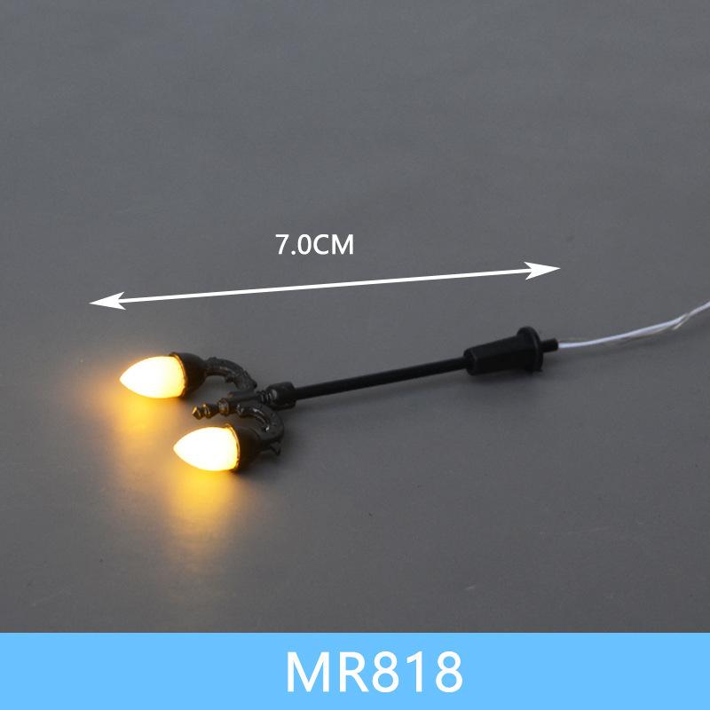 Đèn Sân Vườn Mini Đơn Đầu Hai Đầu 3V (MH-169)