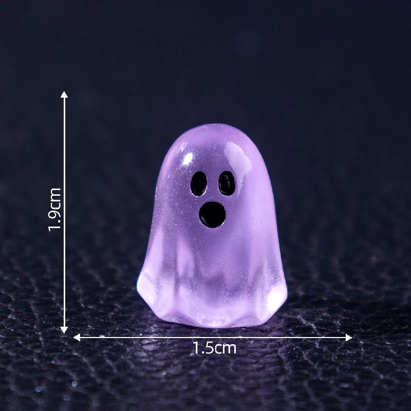 Ma phát sáng Halloween, túi bất ngờ DIY, phụ kiện bàn mini đáng yêu sáng tạo (ZC-21)