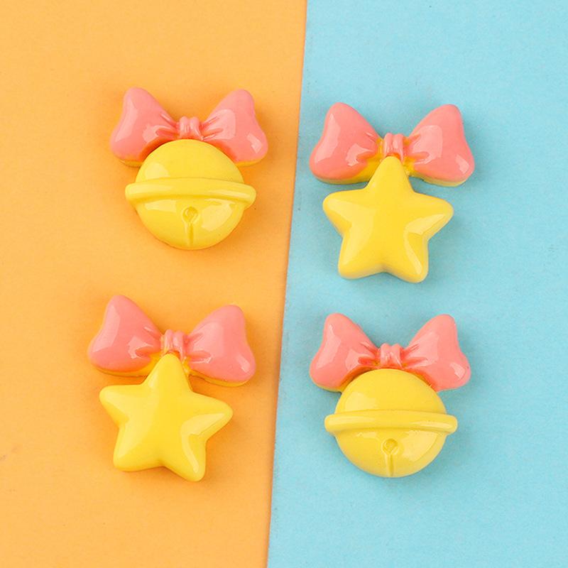 Charm chuông & sao DIY vỏ điện thoại & trang trí (FF-108)