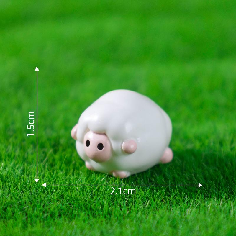 微景观创意可爱动物小猫咪小黄鸭公仔 DIY装饰品挂配件迷你小摆件