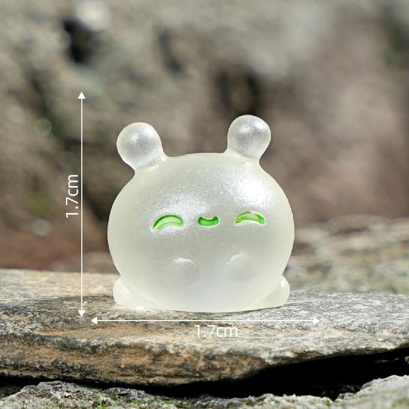 Tiểu cảnh alien mini phát sáng DIY, phụ kiện tiểu cảnh mini bàn cute resin đáng yêu (ZC-1143)