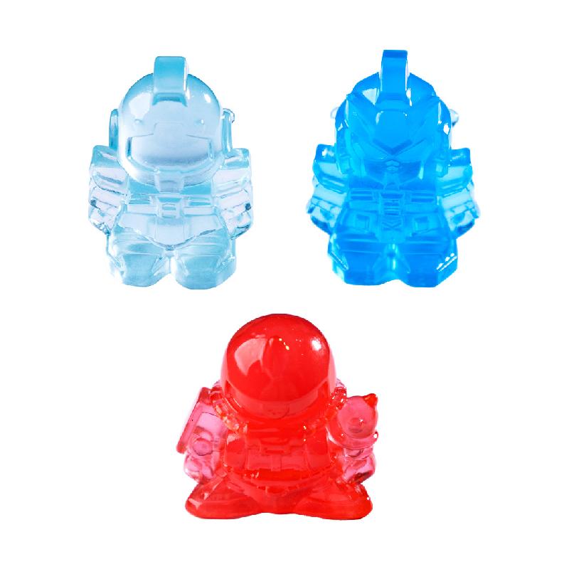 Tiểu cảnh robot Gundam phát sáng DIY, phụ kiện tiểu cảnh mini resin treo bàn craft đáng yêu cute (ZC-1478)