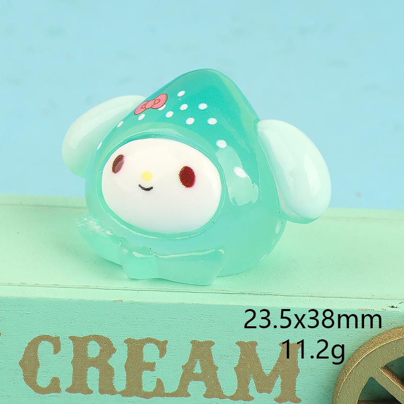 Charm trái cây phát sáng DIY trang trí tóc (FF-411)
