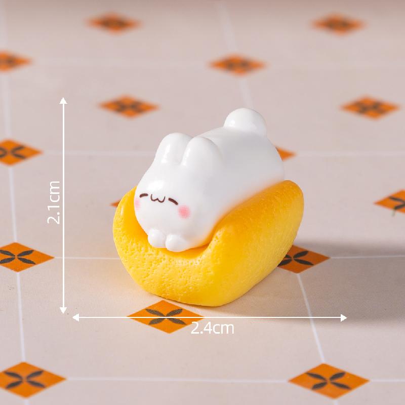 Tiểu cảnh bánh ngọt DIY, phụ kiện tiểu cảnh mini treo bàn food resin micro cute (ZC-1396)