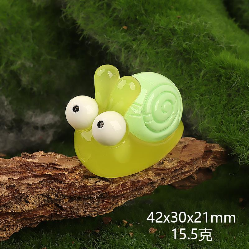 Charm ốc sên phát sáng DIY trang trí chìa khóa (FF-57)