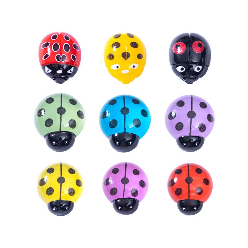 Tiểu cảnh bọ cánh cam phát sáng, sân vườn DIY, phụ kiện bàn tiểu cảnh mini đáng yêu (ZC-496)