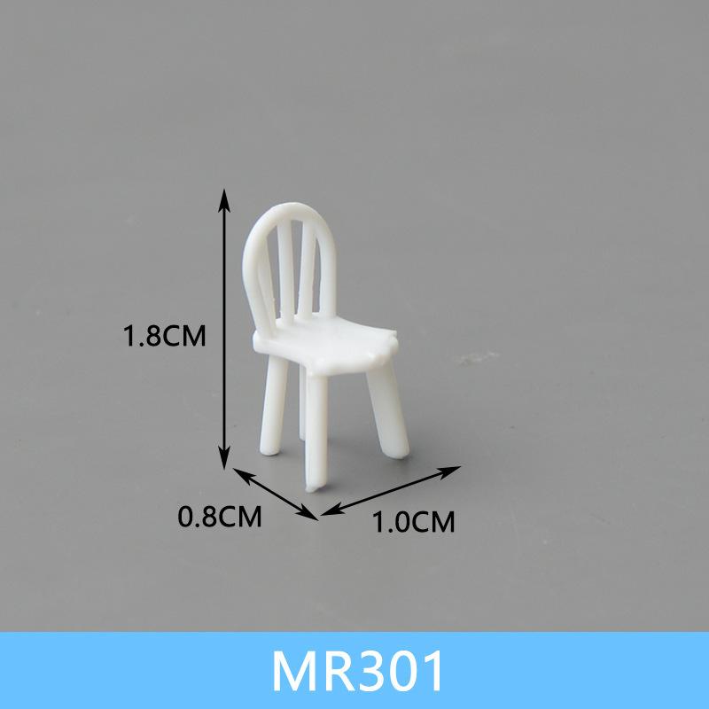 Bộ Nội Thất Phòng Tắm Mini Tỷ Lệ 1:75 (MH-104)
