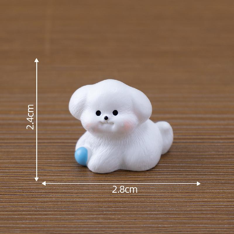 Tiểu cảnh chó Tây Tạng, búp bê DIY, nhà búp bê, phụ kiện treo bàn tiểu cảnh mini (ZC-664)