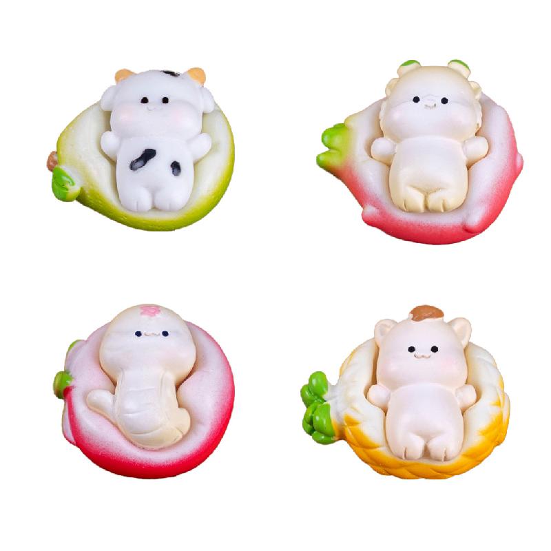 Tiểu cảnh 12 con giáp nằm DIY, phụ kiện tiểu cảnh mini bàn treo đáng yêu (ZC-1001)