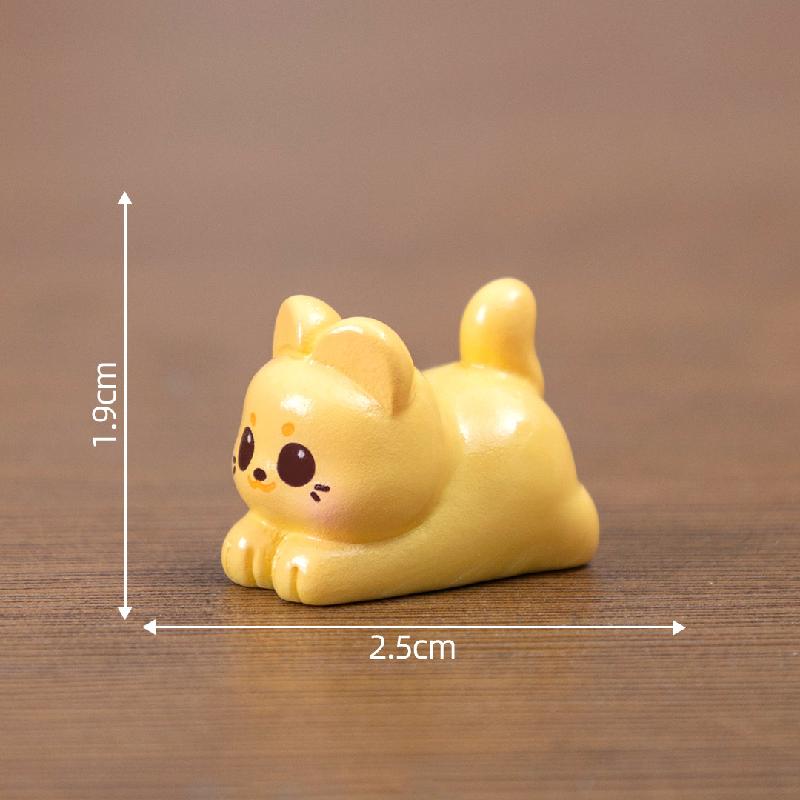 Tiểu cảnh mèo dễ thương DIY, phụ kiện tiểu cảnh mini xe bàn nhỏ gọn, đáng yêu (ZC-878)