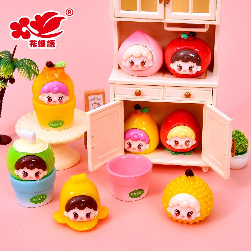 Phụ Kiện Nhỏ Xinh Trái cây hoạt hình resin mini, mô hình để bàn, nhà búp bê (NX-606)