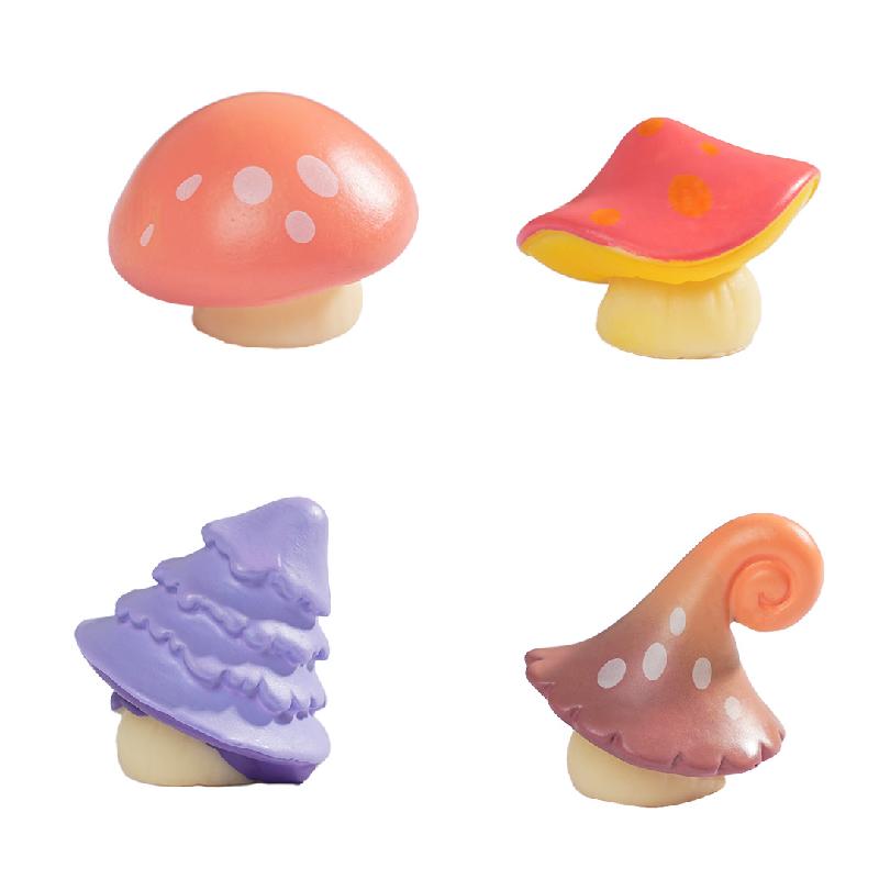 Tiểu cảnh nấm lớn nhiều màu, sân vườn DIY, phụ kiện tiểu cảnh mini (ZC-745)
