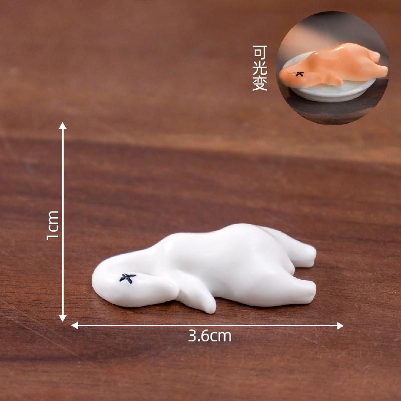 Tiểu cảnh gà quay vịt quay DIY, phụ kiện tiểu cảnh mini bàn garden food cute resin (ZC-1383)