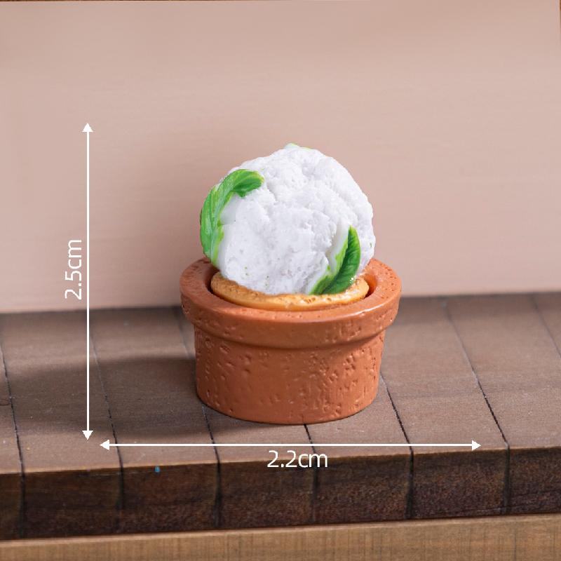 Tiểu cảnh rau củ DIY, phụ kiện tiểu cảnh mini bàn thu nhỏ đáng yêu, cute và bắt mắt (ZC-897)