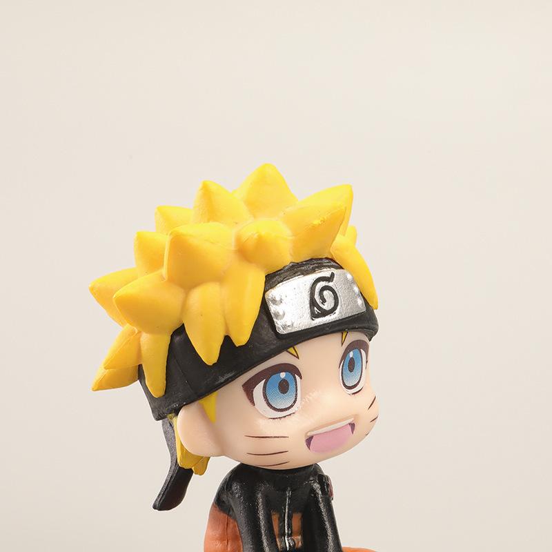 6 bộ đồ chơi bức tranh hồng ngoại của Naruto: Naruto, I Love Rock Lee, Sasuke, Kakaishi, Tsuchikage và đồ chơi. ZZ-667