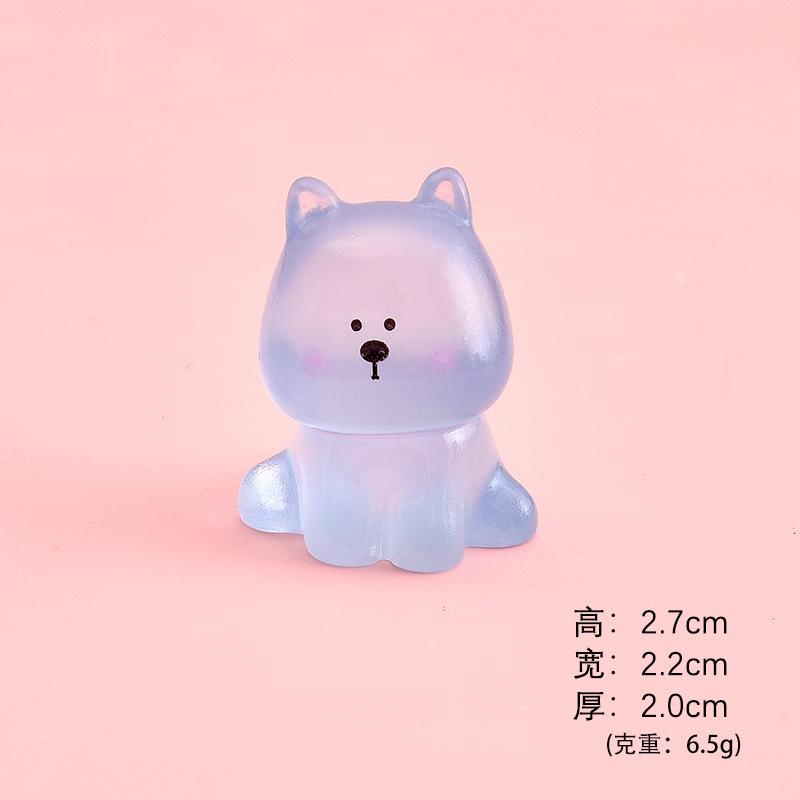 Động vật resin mini, mô hình để bàn, phụ kiện DIY, nam châm tủ lạnh, blind box (NX-462)